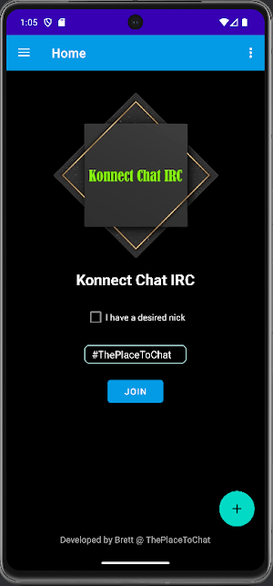 Konnect IRC Screenshot 0