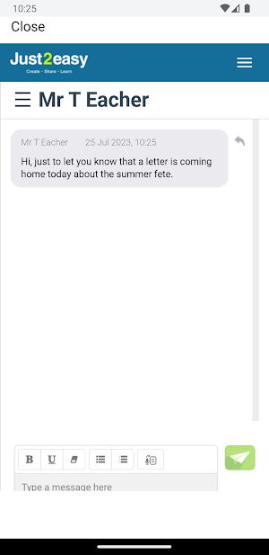 Just2easy Parent Portal Screenshot 3