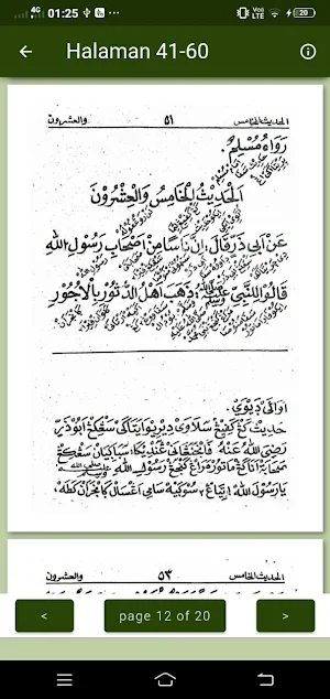 Arbain Nawawi Pegon Screenshot 3