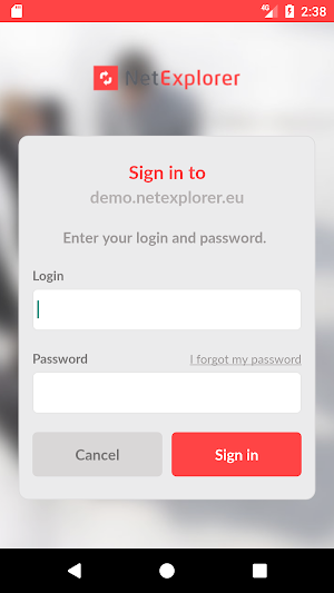 NetExplorer App Screenshot 0
