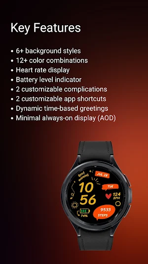 Doodle Digital Watch Face Screenshot 3