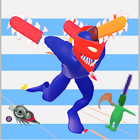 Chainsaw Runner Fight Monster