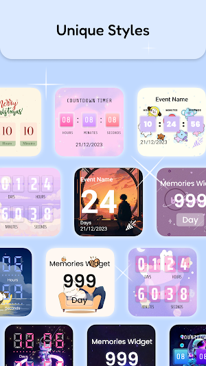 Countdown Widget - Days Until Screenshot 1
