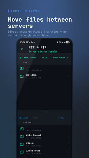 MagicFTP: SFTP & FTP Client Screenshot 2