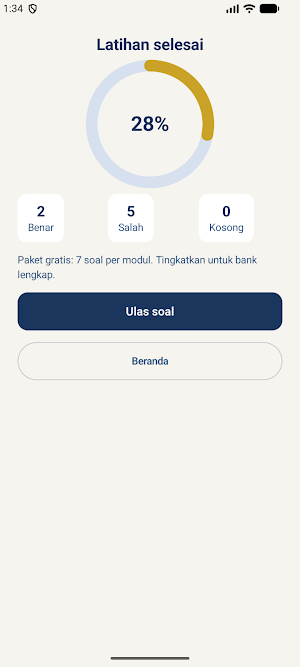 Soal CPNS 2026 SKD Simulasi Screenshot 3