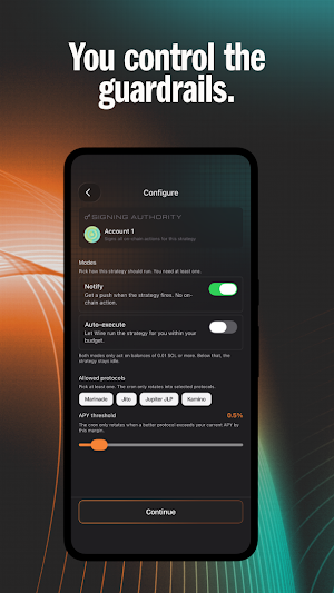 WireUp Wallet: AI Crypto Screenshot 2