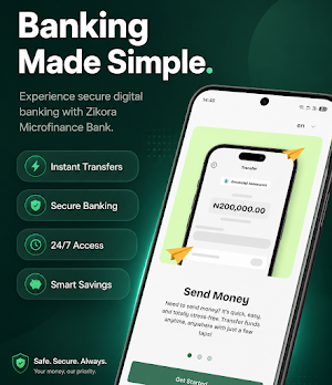 Zikora Personal Mobile Banking Screenshot 0