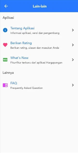 Harga Pangan Nasional Screenshot 2