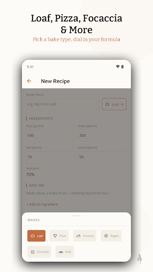 The Bake Log: Sourdough Baker Screenshot 3
