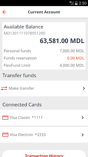 ProCredit Mobile Banking Moldova Screenshot 3