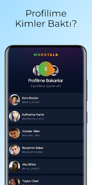 WhoStalk - Takipçi Analizi Screenshot 2