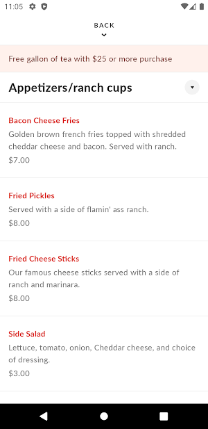 Woody's Pizza & Grill Screenshot 2