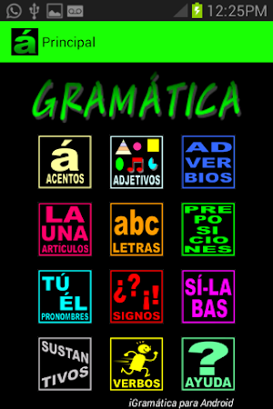 iGramática Screenshot 0