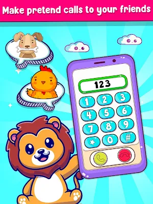 Toddlers Baby Phone Games Screenshot 0