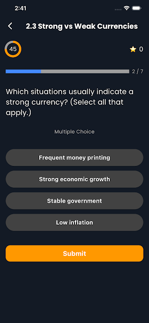 Traders Quiz Screenshot 3
