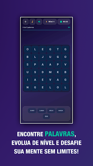 Desafio Caça-Palavras Screenshot 2