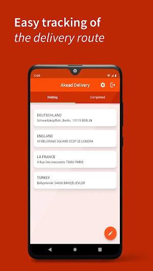 Akead Delivery Screenshot 2