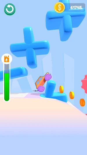 Jelly Car Sunset Screenshot 2