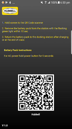 Hubbell Charge Center Screenshot 1