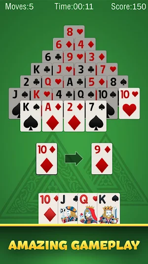 Pyramid Solitaire 2021 Screenshot 1