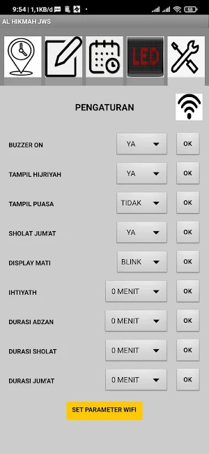JWS AL HIKMAH WIFI TAB Screenshot 2