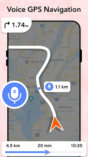 GPS Maps Navigation & Traffic Screenshot 1