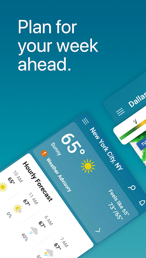 Weather alerts & live maps - The Weather Channel Screenshot 0