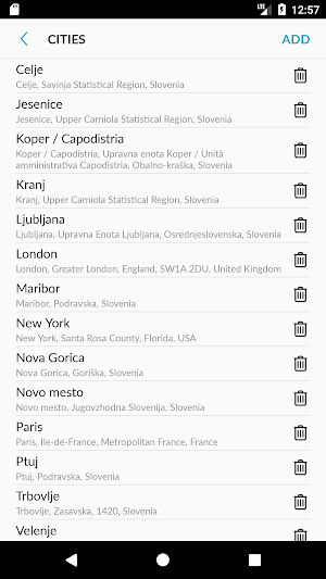 Slovenia Weather Screenshot 3