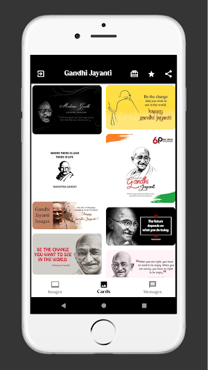 Gandhi Jayanti Greetings Screenshot 1