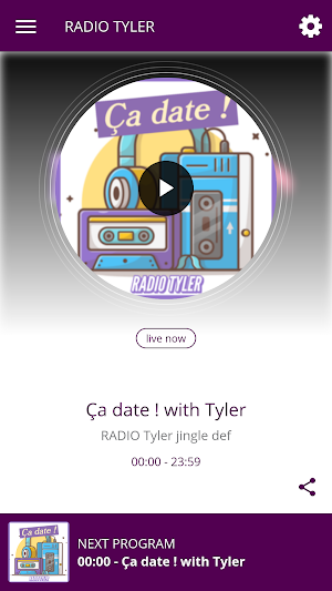RADIO TYLER Screenshot 0