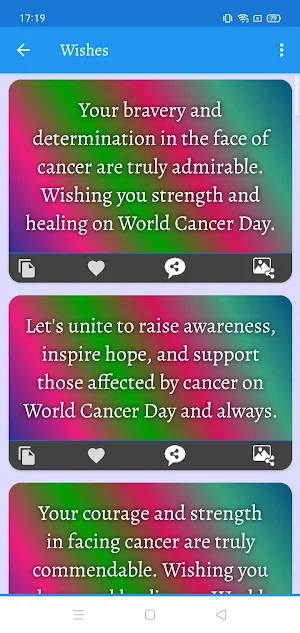 World Cancer Day Greetings Screenshot 3