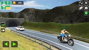 Indian Bike 3D Bullet Game Screenshot 3