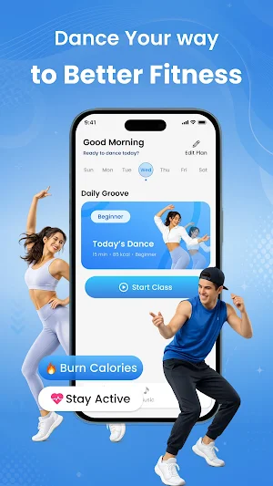 FlexBurn・Dance Fitness Workout Screenshot 1