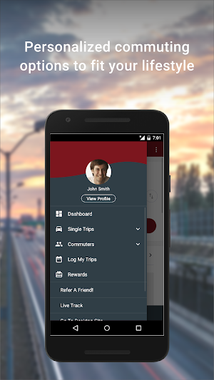UI Rideshare Network Screenshot 0