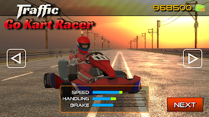 Traffic Go Kart Racer 3D Screenshot 1