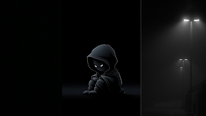 Black Wallpaper App Screenshot 0