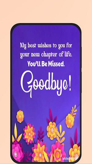 farewell message Screenshot 2