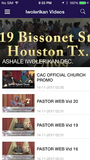 Iwolerikan Evangelical Ministr Screenshot 1