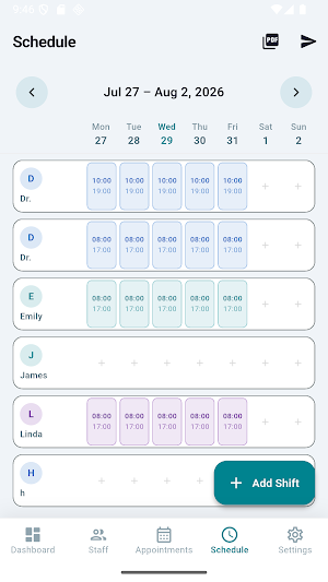 Dental Clinic Staff Pro Screenshot 3