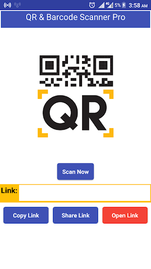 QR & Barcode Scanner Pro Screenshot 1
