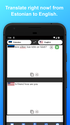 English to Estonian Translator Screenshot 3
