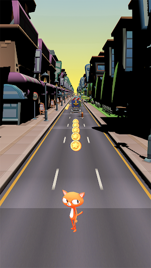 Cat Runner : Racing Games 3D Screenshot 0