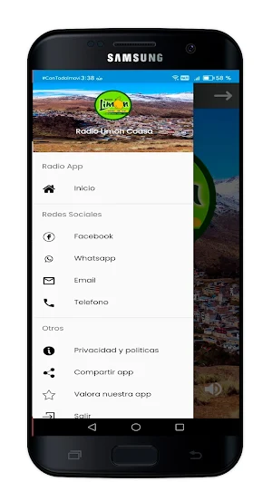 Radio Limon Coasa Screenshot 2