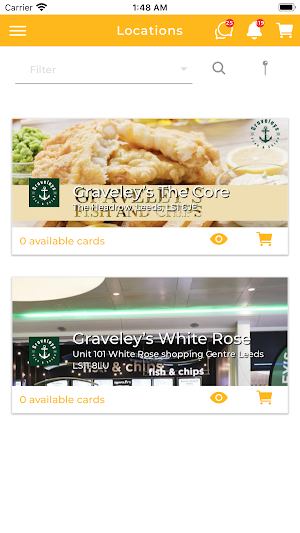 Graveleys Fish and Chips Screenshot 1