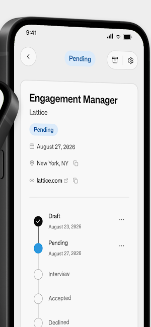 Maracas - Job Search Tracker Screenshot 2