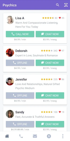 Live Psychic Chat Psychic Reading Screenshot 0