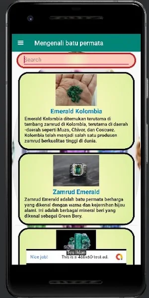 Recognizing Gemstones Screenshot 3