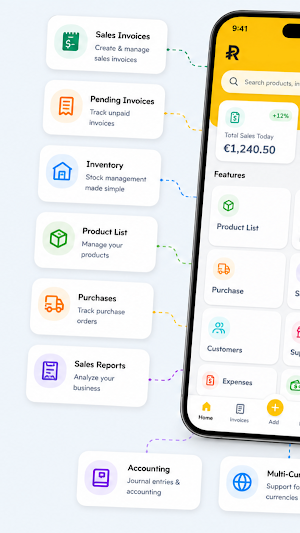 POS, Invoice & Stock - Rotonda Screenshot 0