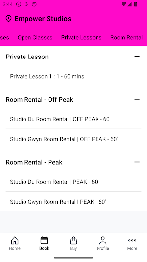 Empower Studios Screenshot 1