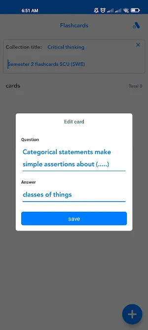 Flashcardy Screenshot 1